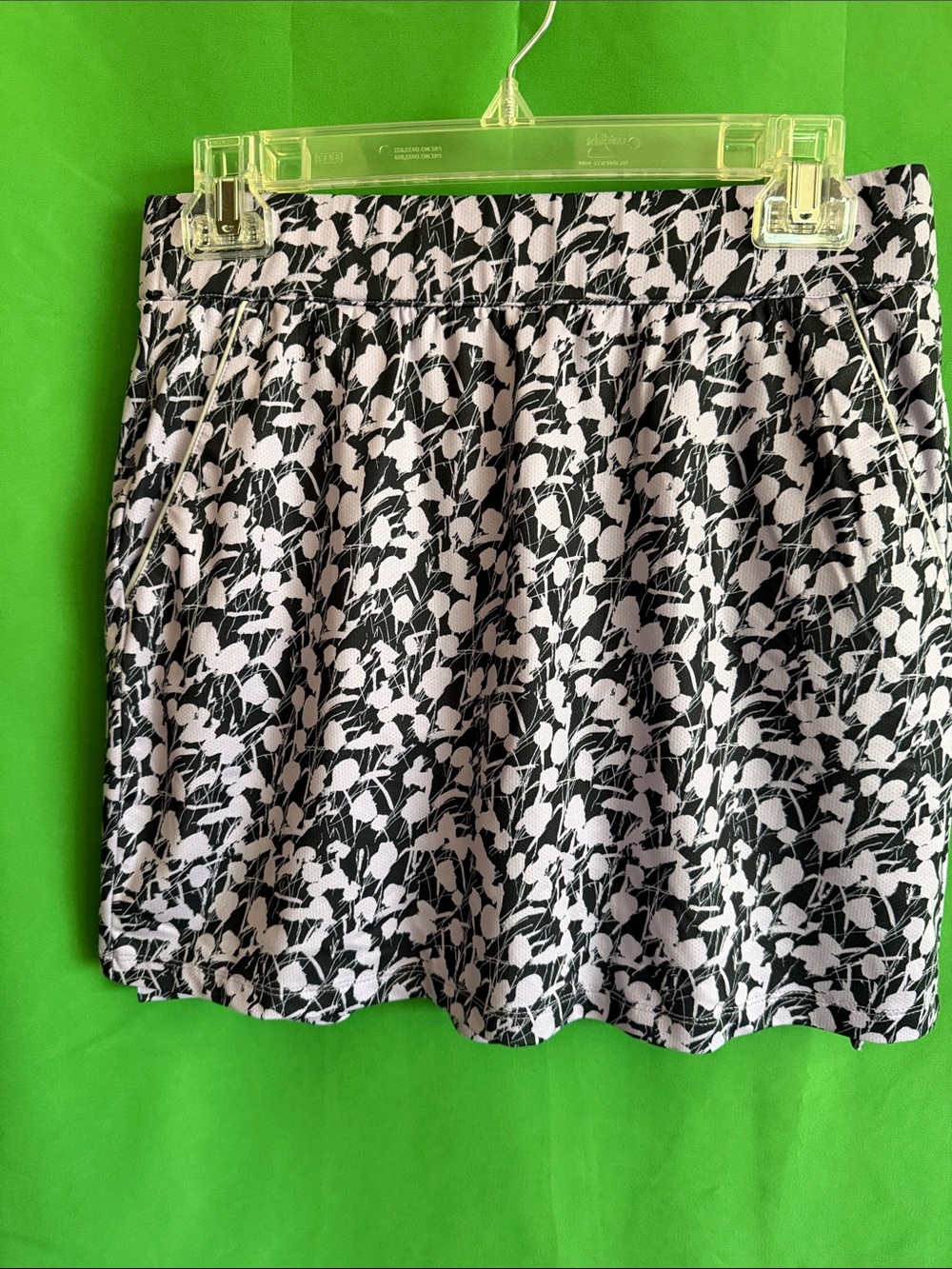 Dunning Navy and Lilac golf Skort
